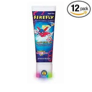Dr. Fresh Firefly Anticavity Fluoride Toothpaste, Sparkling Bubble Gum 