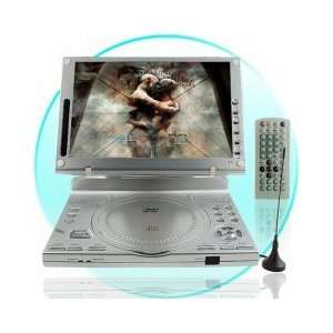 Portable DVD Player + TV   8.4 Inch Screen   Plays  MP4 DivX Great 