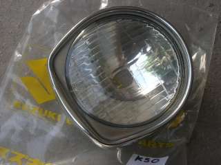 Genuine Suzuki K50 K50 2 Headlight Headlamp Nos.  