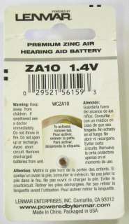   ZA10 Premium Zinc Air Hearing Aid Batteries, 60 pk 029521842869  