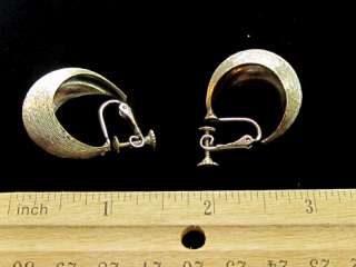   3176475 light Gold or Silver Plated Wide Hoop Clip on EARRINGS  