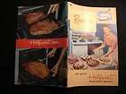 1940 s hotpoint electric range recipe booklet 