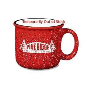Campfire Ceramic Mug   Red   15 oz.   144 with your logo  