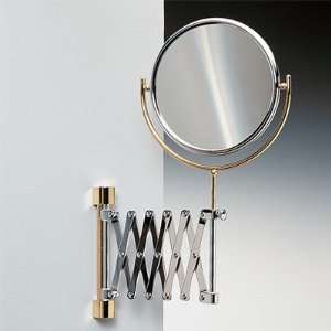   Face Wall Mounted Adjustable and Extendable 5X Magnifying Mirror 99148