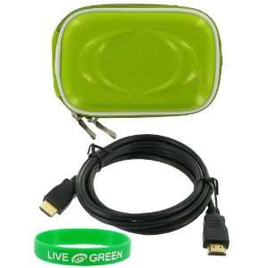  Shell (Candy Green) Case and Mini HDMI to HDMI Cable 1 Meter (3 Feet 