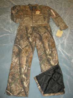Realtree AP Insulated Coveralls Duck/Deer Hunting NWT L  