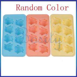 Silicone Penguin Ice Cube Tray Maker Jelly Mold Mould  