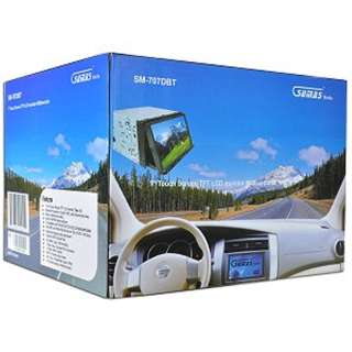 Sumas SM 707DBT Touchscreen In Dash Panel Car DVD/V  