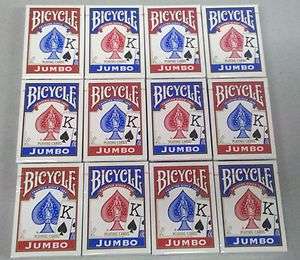   of Bicycle Poker Playing Cards JUMBO FACE INDEX   Brand New Sealed