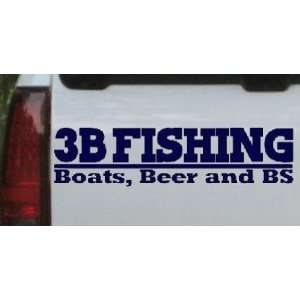 Boats Beer and BS Fishing Decal Hunting And Fishing Car Window Wall 