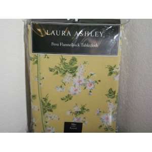   Tablecloth with Peva Flannelback 52  X 70 Oblong Floral Kitchen