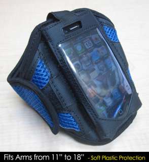 BLUE Running Sport ARMBAND Gym Holder for iPhone 4  