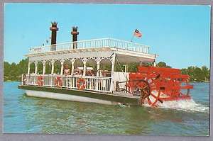 SHAFER QUEEN INDIANA BEACH c1960s passenger cruise boat  