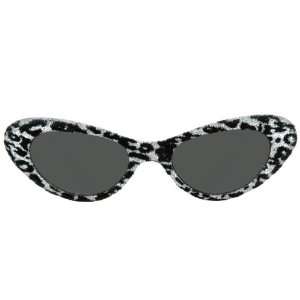  Elope 1950s Cat Eye Glasses   Silver & Black 323631 Toys 