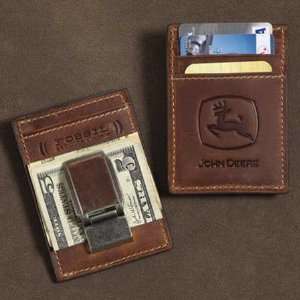    John Deere Fossil Buster Front Pocket Wallet