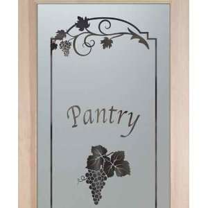  Glass Pantry Doors 2/0 x 6/8 French 1 Lite Door Frosted Glass 