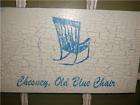 Kenny Chesney Margaritaville Old Blue Chair Sign