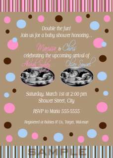 King of the Jungle BABY Shower INVITATION Ultrasound  