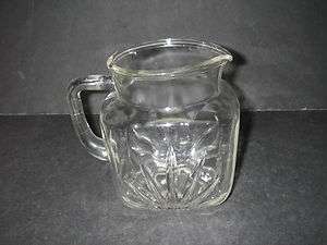 Federal Glass STAR Clear Pitcher Juice 36 oz 5 3/4  