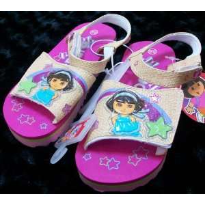  Nick Jr Dora the Explorer Kid Size 11 12 Shoes/sandles 