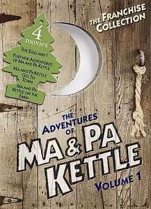 The Adventures of Ma and Pa Kettle   Volume 1 DVD, 2011, 2 Disc Set 