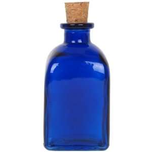  8.5 oz. Cobalt Blue Roma Glass Bottle