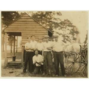   Bog Brown Mills, N.J. Cranberry bogs, a rough gang. Sept. 28, 1910