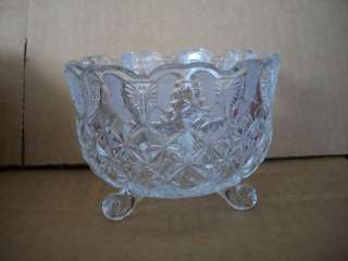   Candy Dish Hofbauer Collection Lead Crystal Footed Bowl  