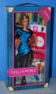 2012 Barbie Dolls of the World Argentina NRFB Mint in hand  