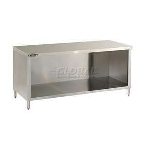  Deluxe Flat Top Cabinet, Enclosed Based, 30 X 60