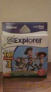 LeapFrog Leapster Explorer Leappad Game    Disney Pixar Toy Story 3 