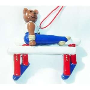  Gymnast Gymnastics Ornament Male Bear