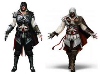Custom LEGO assassins creed II Ezio White and Black #035A  