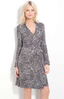 Diane von Furstenberg New Jeanne Wrap Shirtdress  