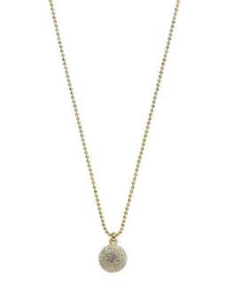 Gold Crystal Necklace  