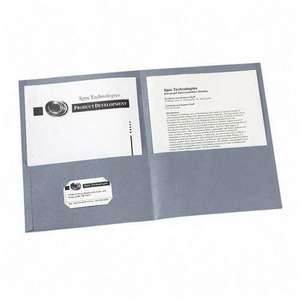   pocket folder letter 8 5 x 11 30 sheet capacity 25 pack gray ave47990