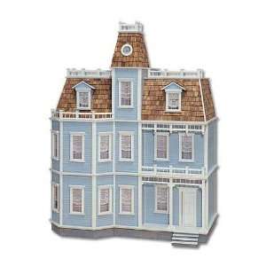 Dollhouse Miniature The Newport Milled Plywood Dollhouse Kit by Real 