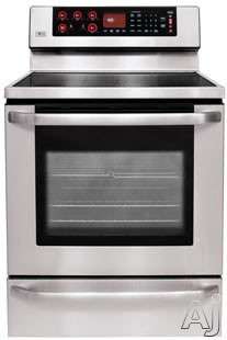 LG 30 STAINLESS ELECTRIC CONVECT RANGE LRE30955ST @65%  