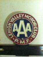   AAA Lehigh Valley Motor Club P.M.F. License Plate Topper  