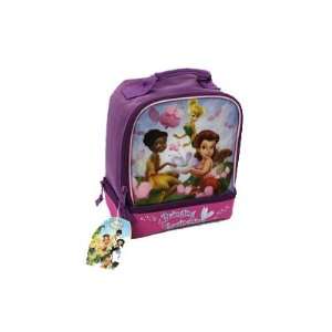 Disney Tinkerbell Insulated Cooler / Lunch Bag Dual Compartments 