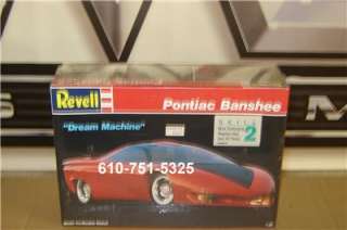 REVELL Plastic Model Kit 7100 VINTAGE PONTIAC BANSHEE CONCEPT CAR 1/25 