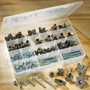  Rockler 129 pc Jig Hardware Kit, 5/16 18