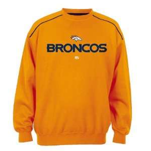  Denver Broncos Maximize 2 Embroidered Crewneck Sweatshirt 