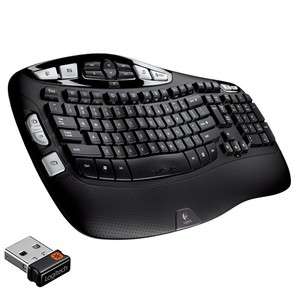 Logitech K350 Cordless Comfort Wave Design Keyboard w/ Unifying 
