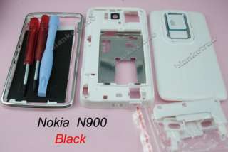 For Nokia N900 Full Fascia Housing Cover Keypad Tool White