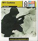 M1 CARBINE US Infantry Gun Weapon Rifle WW2 PHOTO CARD
