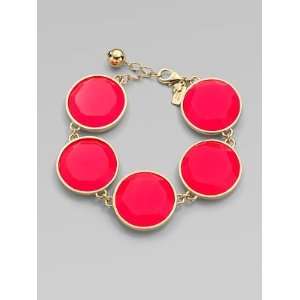 Kate Spade New York Faceted Stone Bracelet   Pink