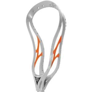   Evolution 3X Silver/Neon Orange Lacrosse Head