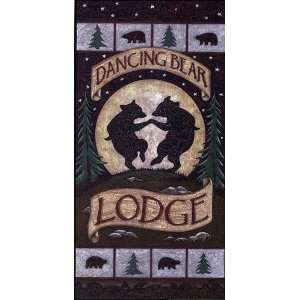  Dancing Bear Lodge Finest LAMINATED Print Jay Zinn 8x16 