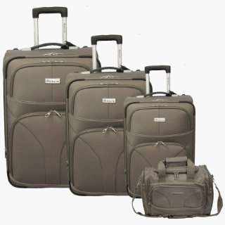  McBrine A360R 4 KI 4 Piece Luggage Set   Khaki Sports 